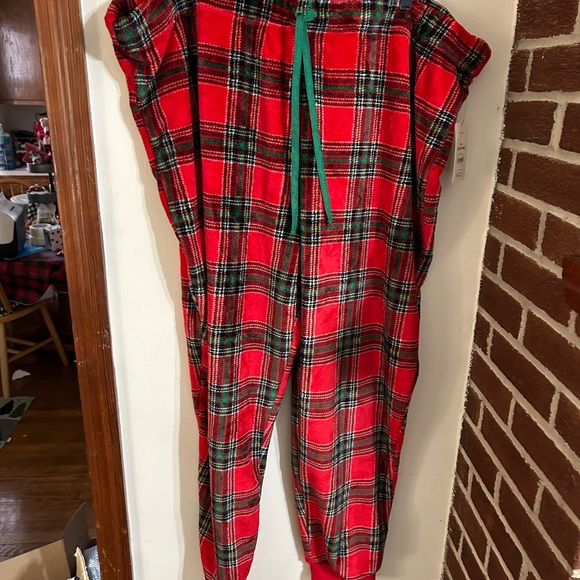 NWT Secret Treasures women’s size 3x soft fleece plaid pajama pants - Picture 1 of 5